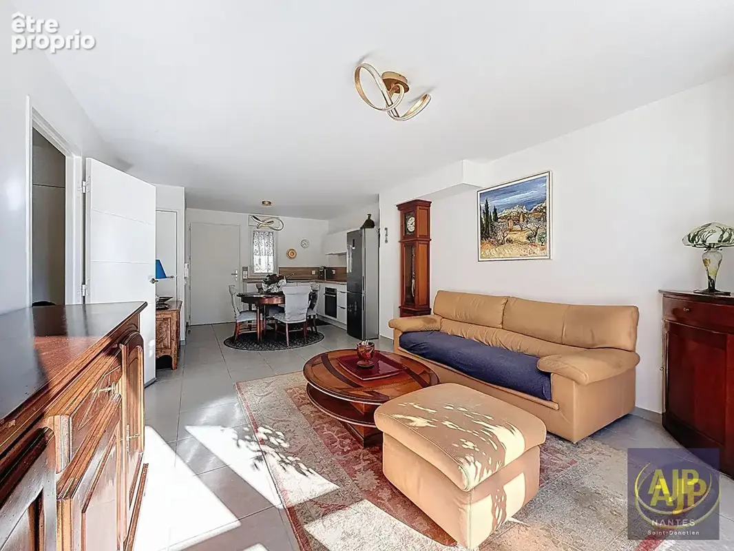 Nantes - tortiere - appartement t3 a vendre avec jardin privatif et garage. - photo 4