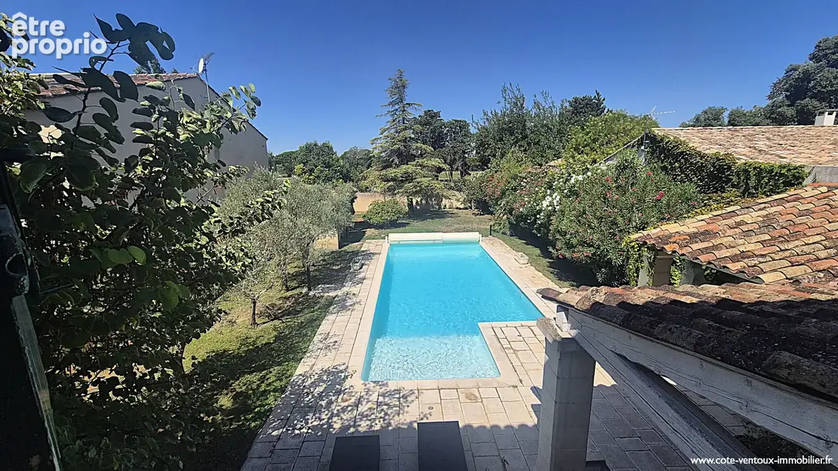 Rare : Demeure de 1900-180M² + dépendance 83M²-Terrain arboré 1700 M²-Piscine 11X5estige Le Pontet 7 pièce(s) 290 m2 - photo 13