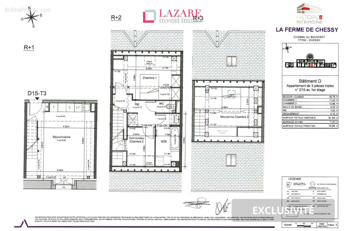 Appartement à CHESSY