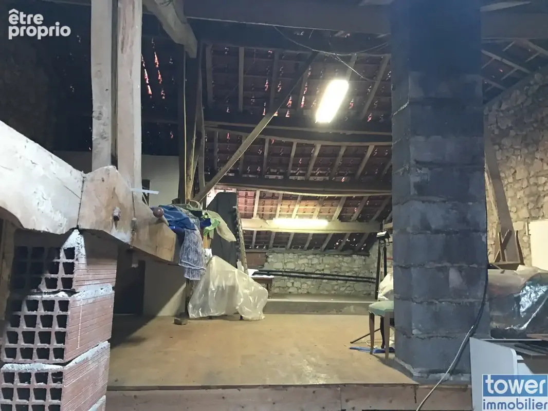 Propriété en pierres de 220m2  115m2 de hangar , piscine, terrain de 5000m2 clos et arboré. - photo 25