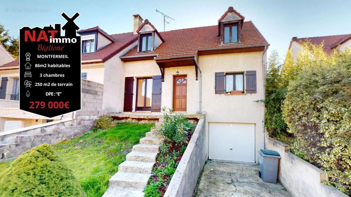 Maison à MONTFERMEIL