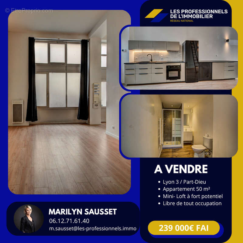 Appartement à LYON-3E