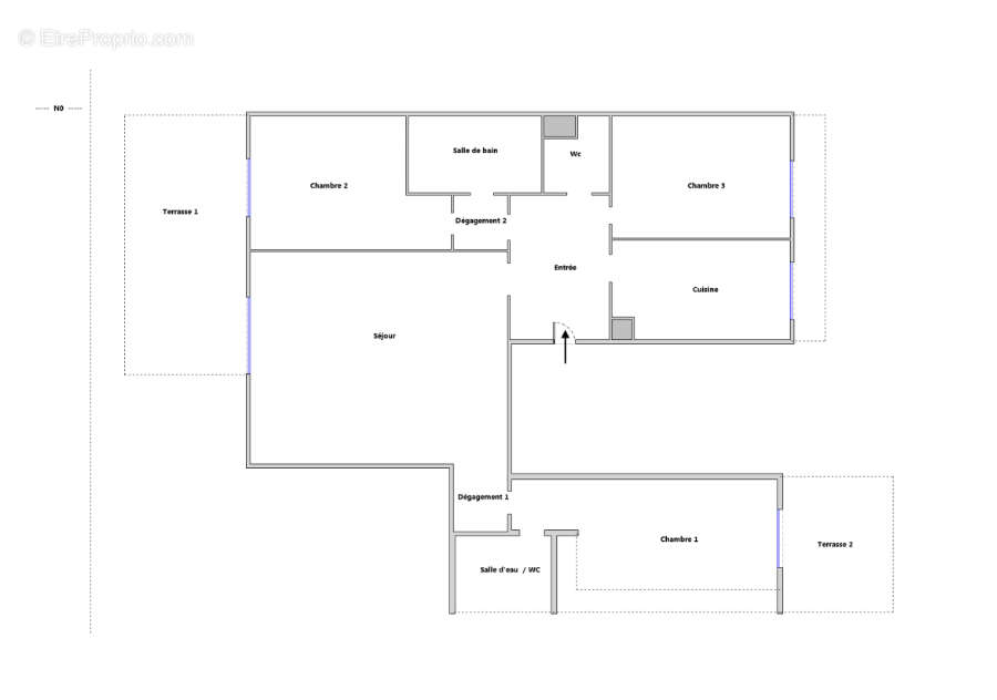 Appartement à SAINT-DENIS