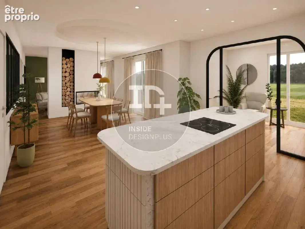 La fraîcheur d'un espace boisé, autour de cette maison offrant 200 m² de potentiel habitable grâce à un projet d'aménagement con - photo 2