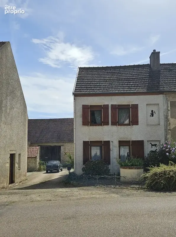 Axe Verdun Beaune Chalon - maison de village avec grange en pierre - photo 4