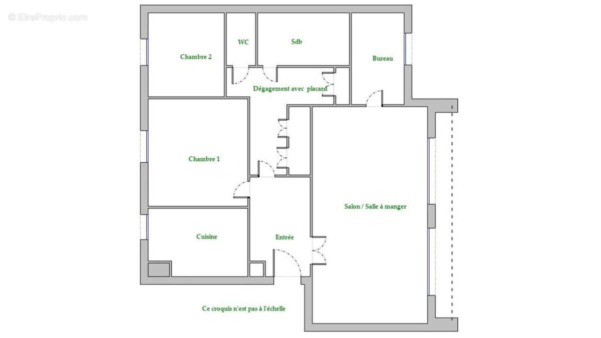 Appartement à CACHAN