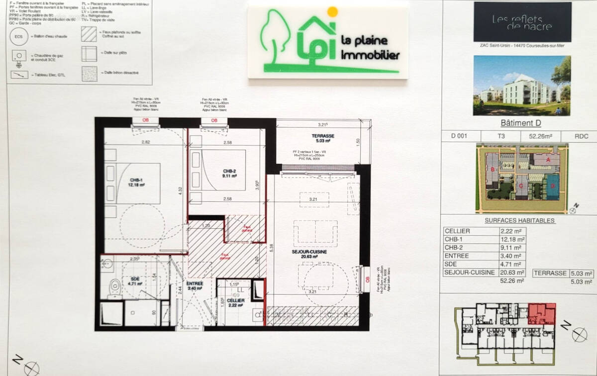 Appartement à COURSEULLES-SUR-MER