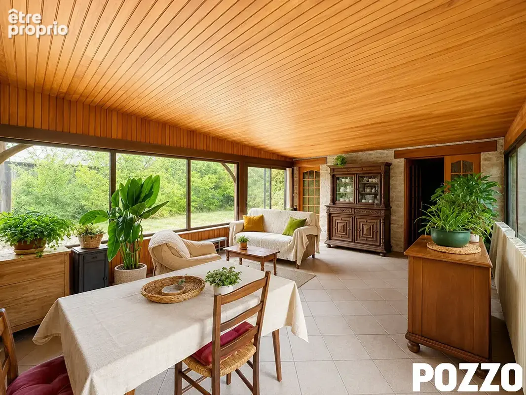 GEFFOSSES : En vente maison en pierre 5 pièces - photo 3