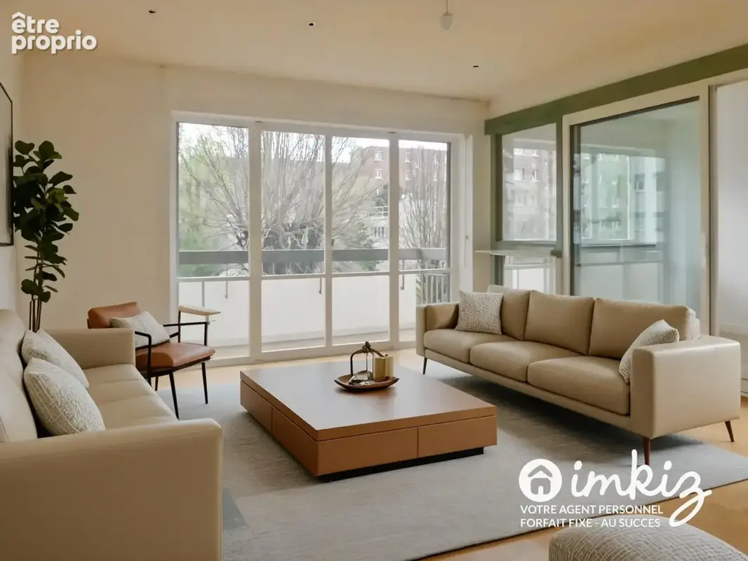 Quartier Petit Ivry - PARC  privé - 5p - Balcon - photo 1