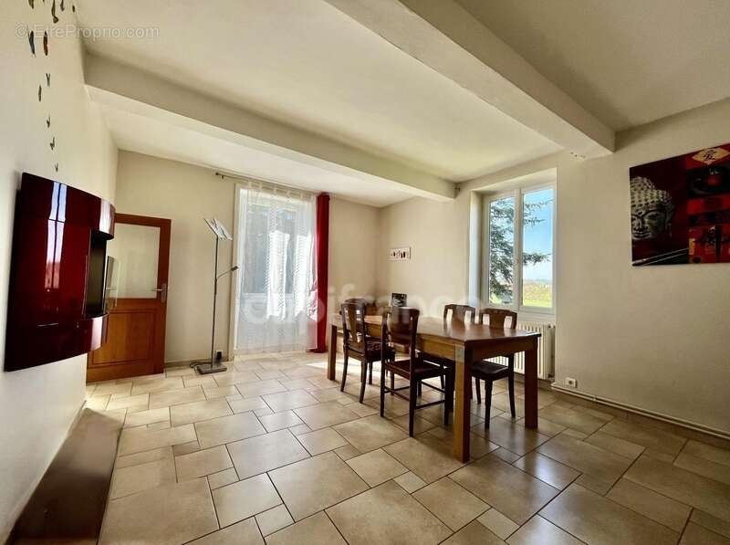 Saint-Pierre-la-Noaille (42)Grande maison de caractère de 217 m² habitables  et un potentiel d'aménagement jusqu'à 475 m² sur 3  - photo 3