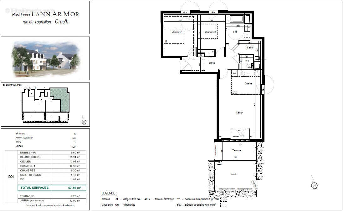 Appartement à CRACH
