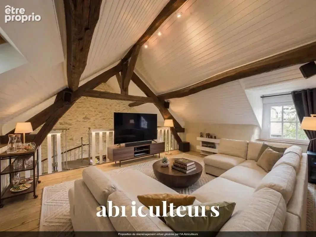 Calme absolu dans cette maison de charme bucolique rénovée de 250m² à Vert le Grand (91810) - photo 6