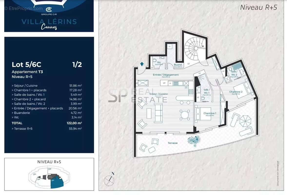 Appartement à CANNES