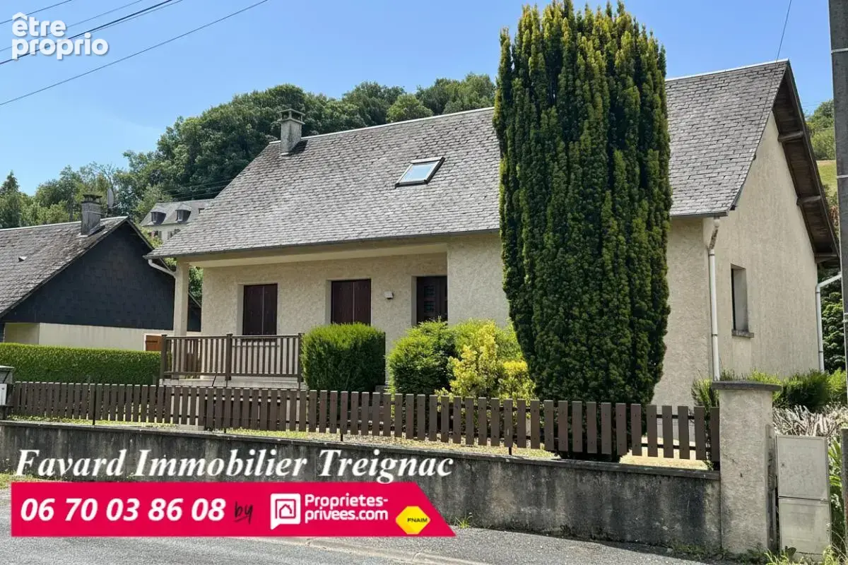 Maison  120 m²  3 chambres - garage  et  jardin plat  850 m² 19 260 TREIGNAC - photo 2