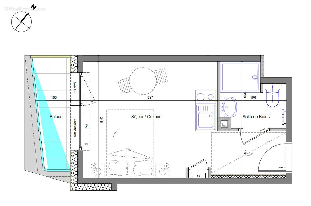 Appartement à THONON-LES-BAINS
