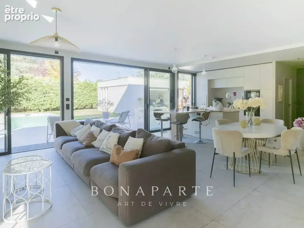Dommartin - centre village - maison contemporaine avec piscine - photo 4