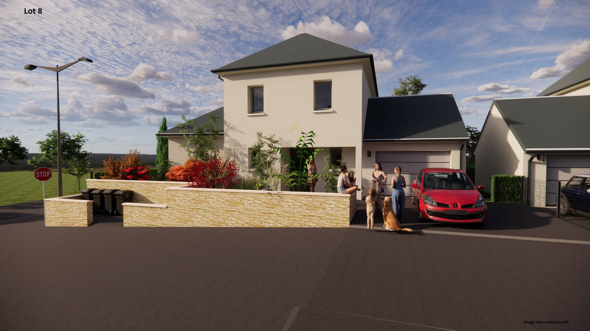 Maison à PORT-EN-BESSIN-HUPPAIN