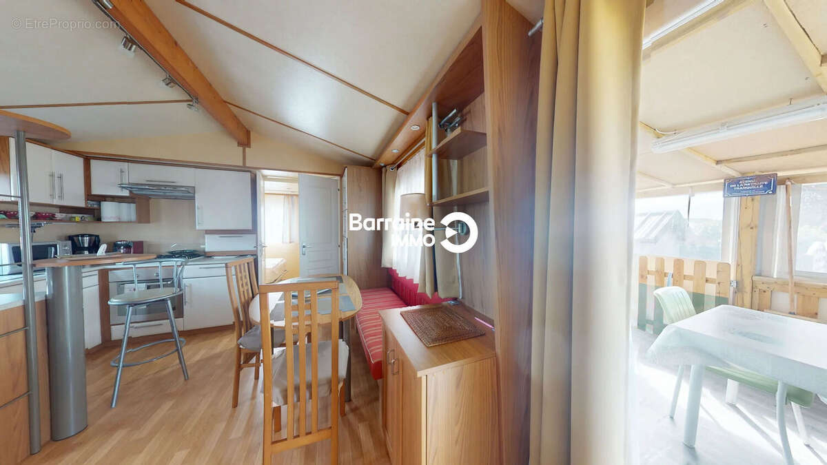 Rare sur le marché !!! Terrain de loisir privé  de 400m2 avec mobil home  de 43 m2 à Guidel, à Deux Pas de la Mer - photo 9