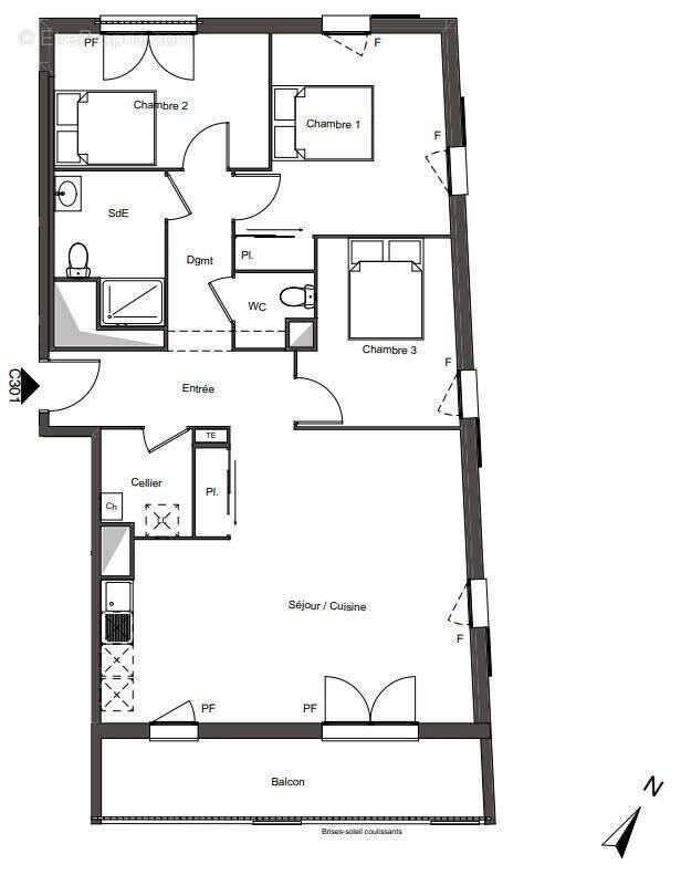 Appartement à CREIL