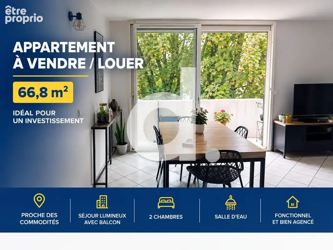 Appartement 3 pièces 67 m² à vendre à Menucourt (95180) - photo 1
