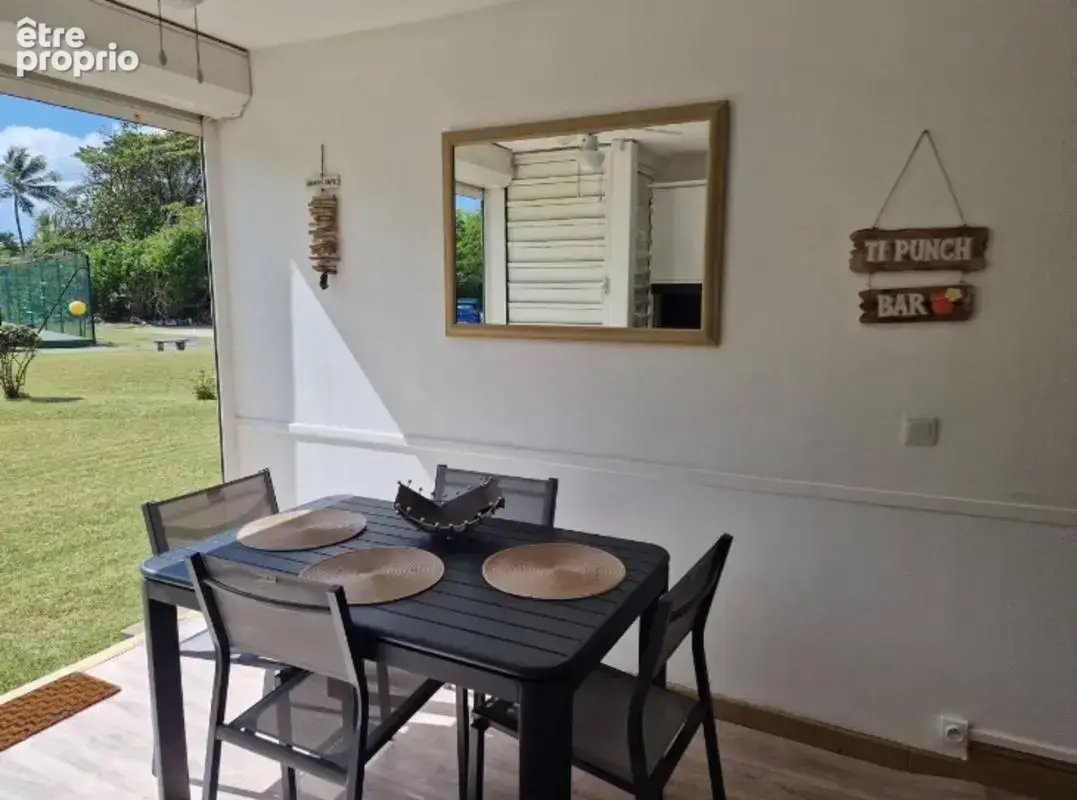 Saint francois (971) anse des rochers studio/t1 b meuble dans residence avec piscine a 2 pas des plages - photo 5