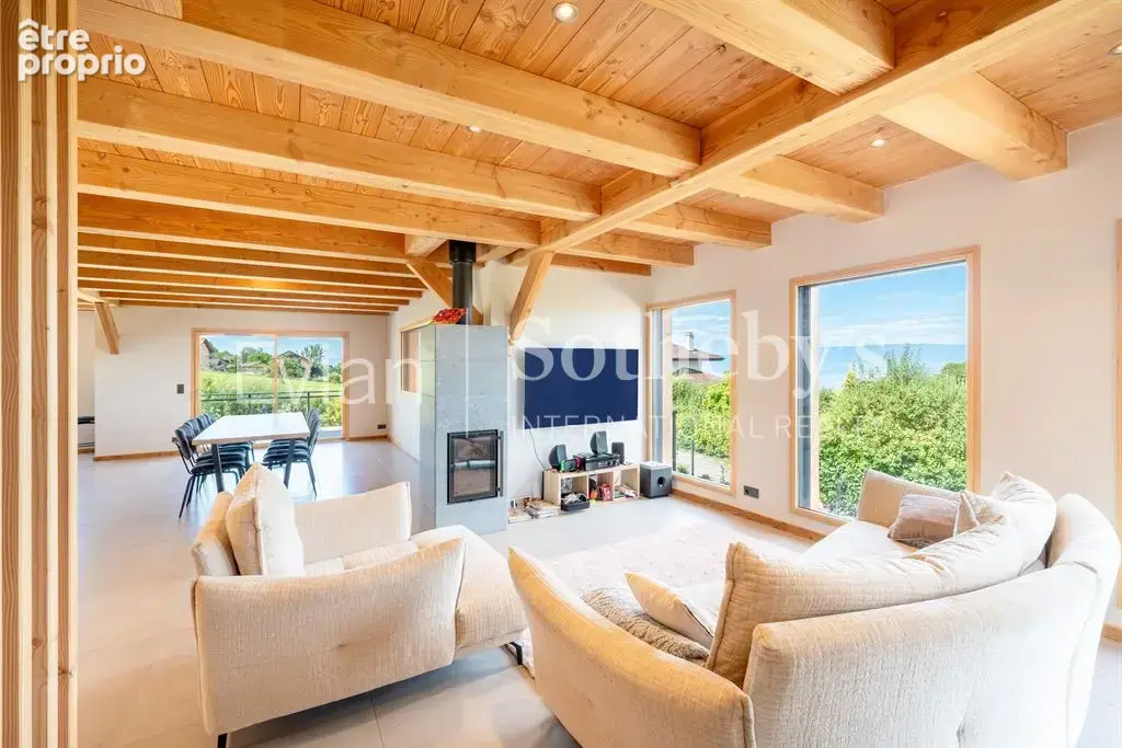 PROCHE VIAN : A PUBLIER Chalet récent avec vue lac - photo 11