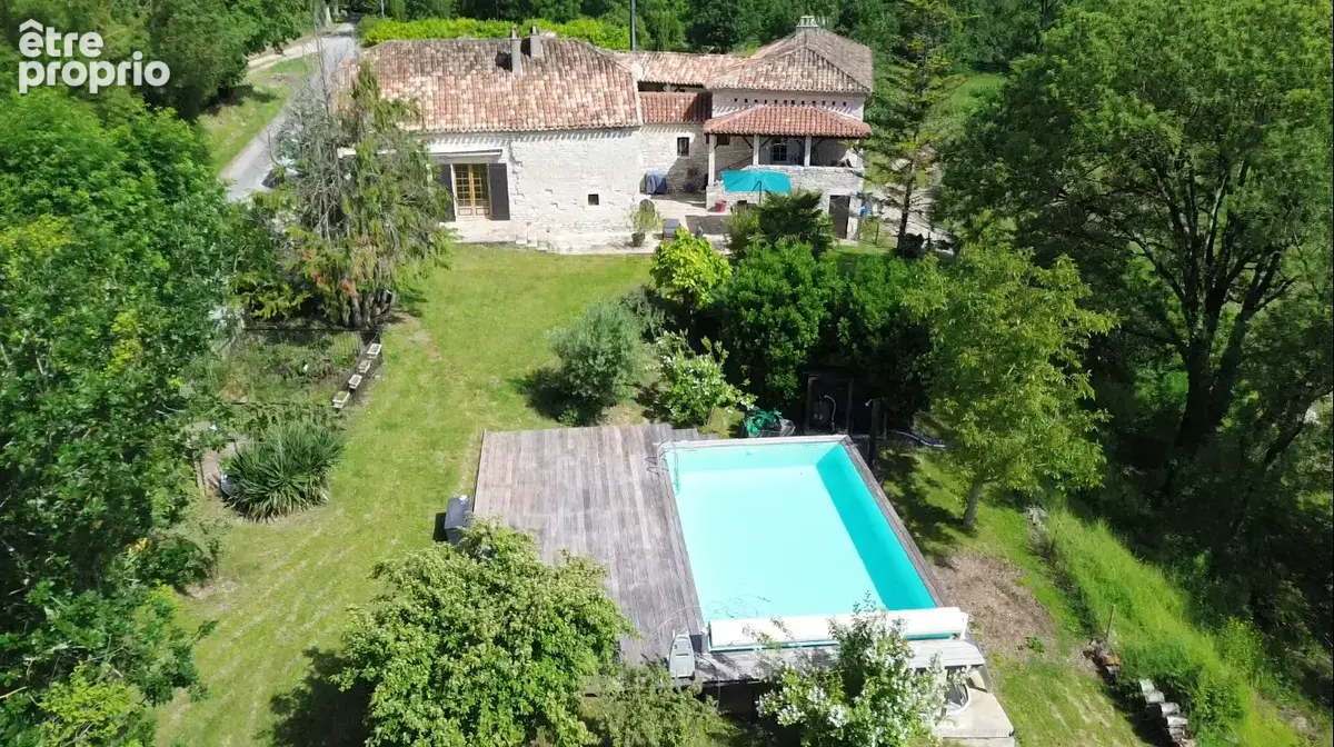 Propriété quercynoise en pierres avec logement indépendant et piscine sur 1ha. - photo 16