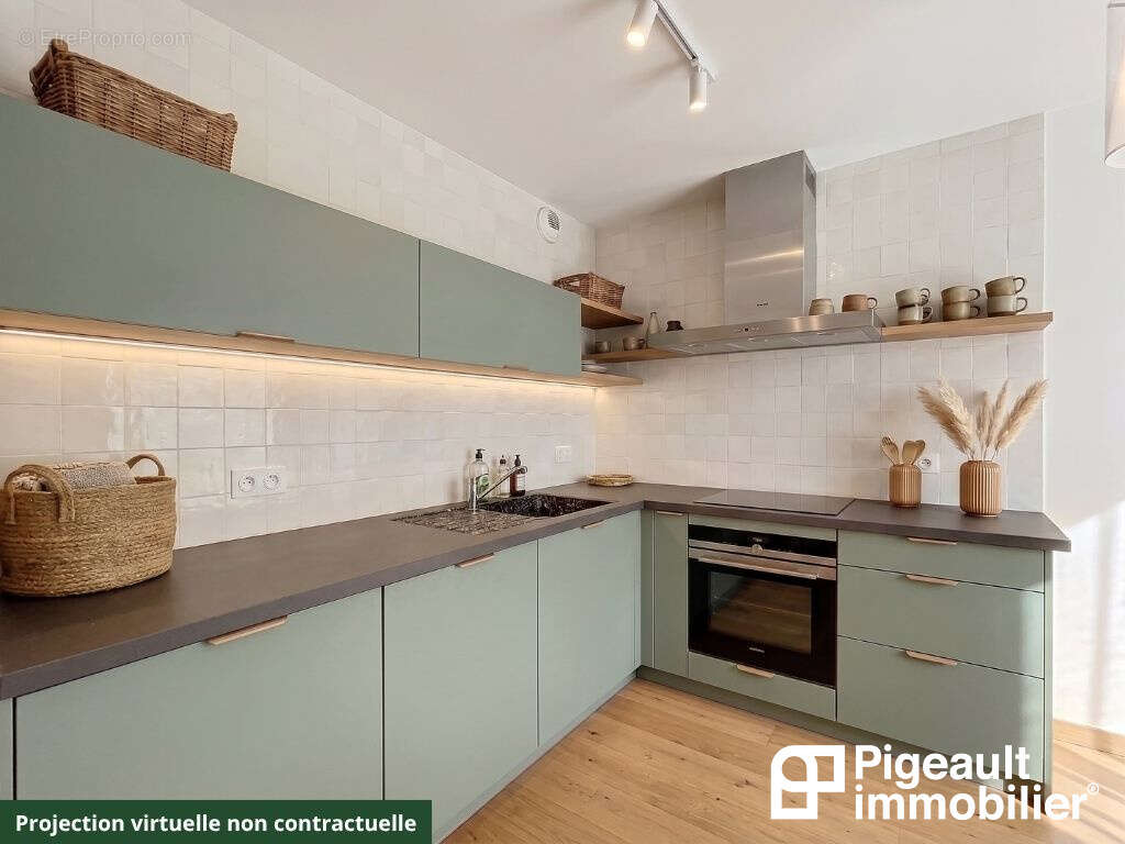 Appartement T3 rez de jardin sous compromis - Rennes - Arsenal Redon - Parking - photo 5
