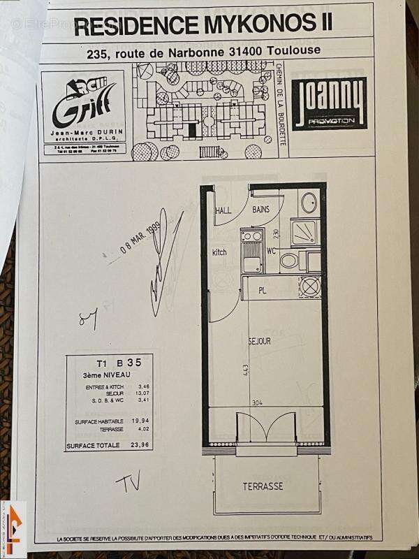 Appartement à TOULOUSE