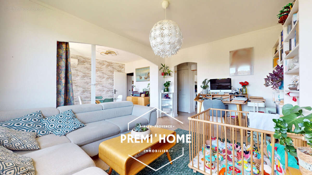 T3/4 a vendre dernier etage aix en provence quartier est - photo 5