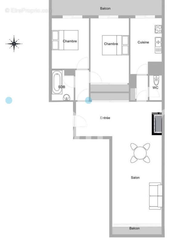 Appartement à ANTIBES