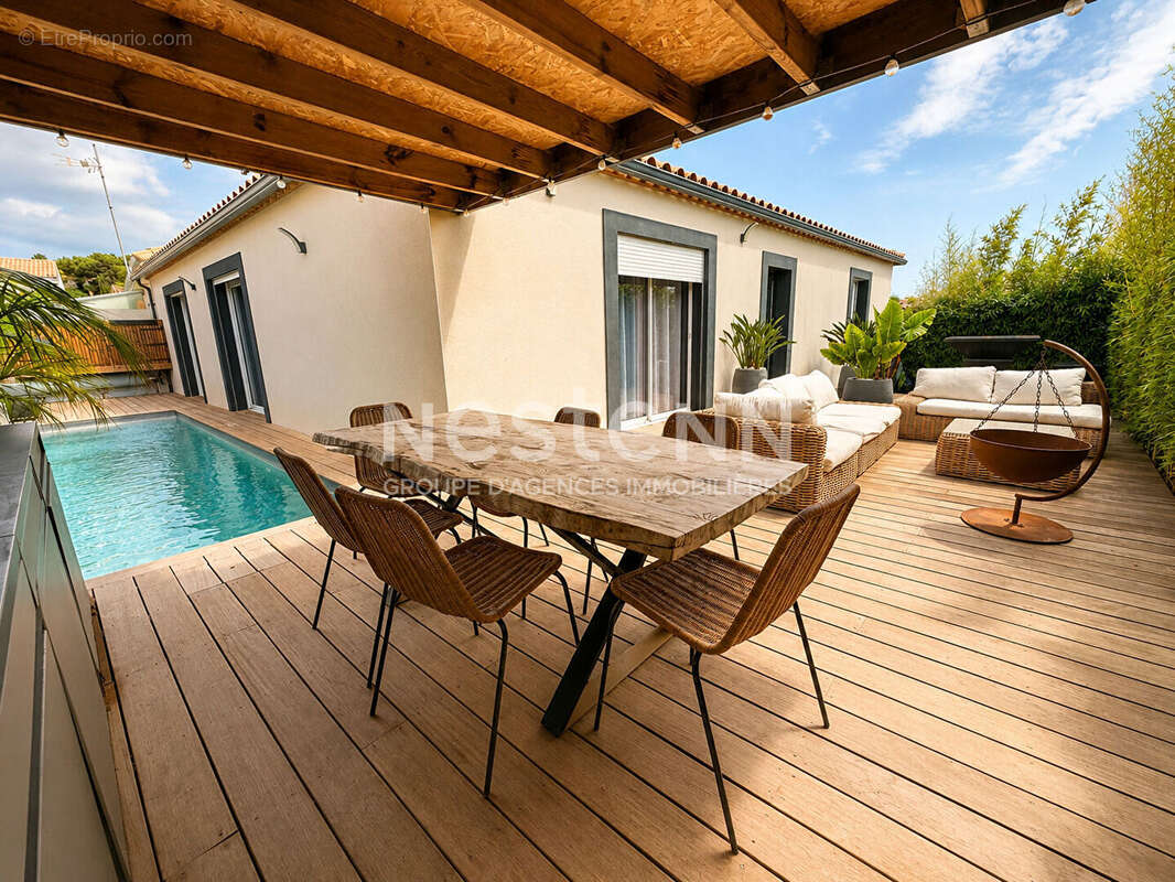 La palme (11) - villa recente de type 4 de 142 m2 avec piscine - photo 7