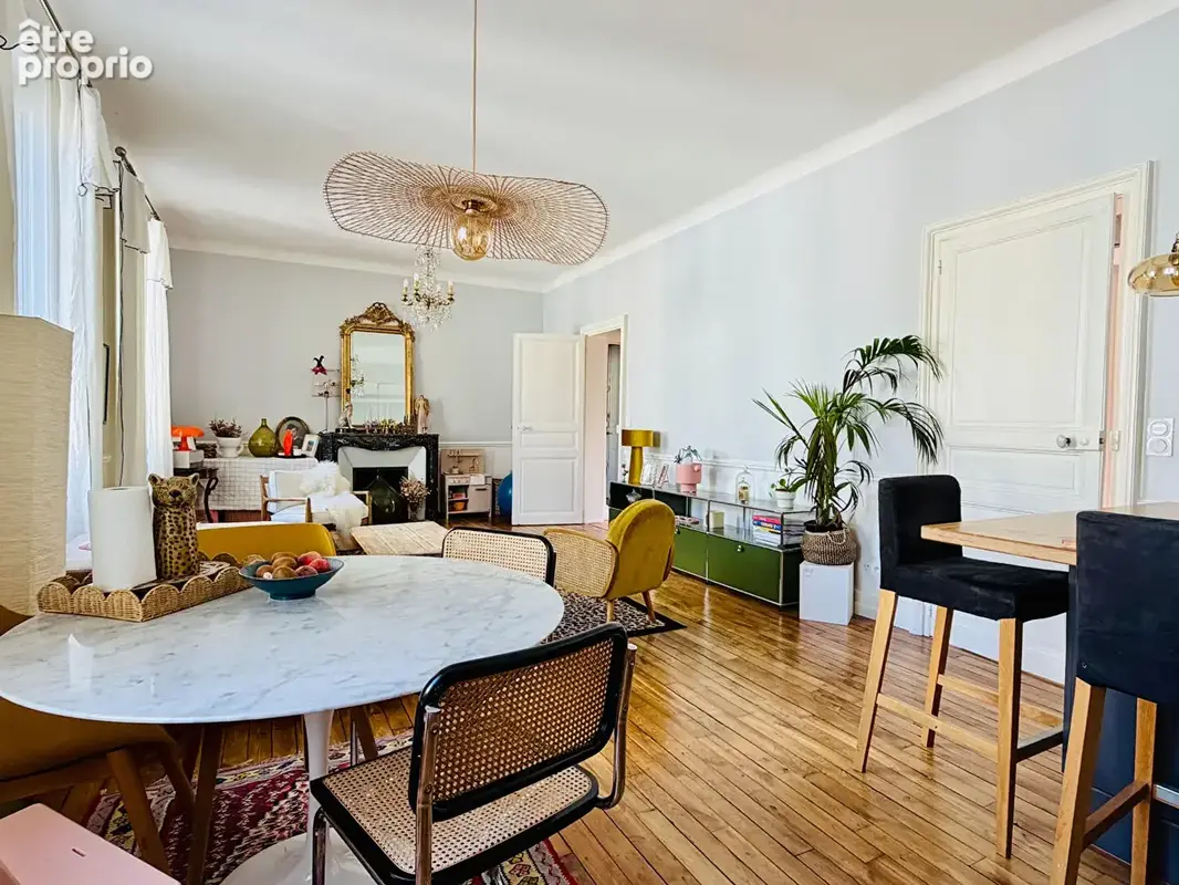 Rennes thabor - appartement de charme 87 m²  garage possible - photo 11