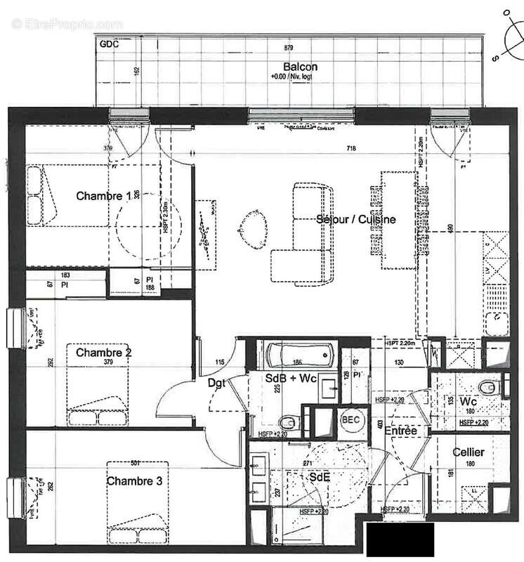 Appartement à PLENEUF-VAL-ANDRE