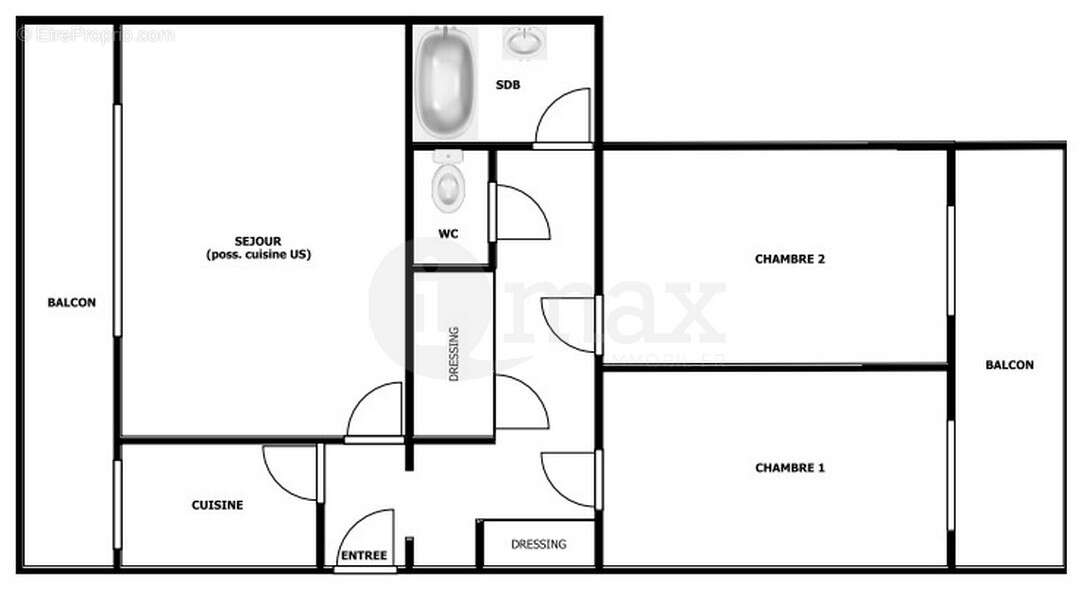 Appartement à CLICHY