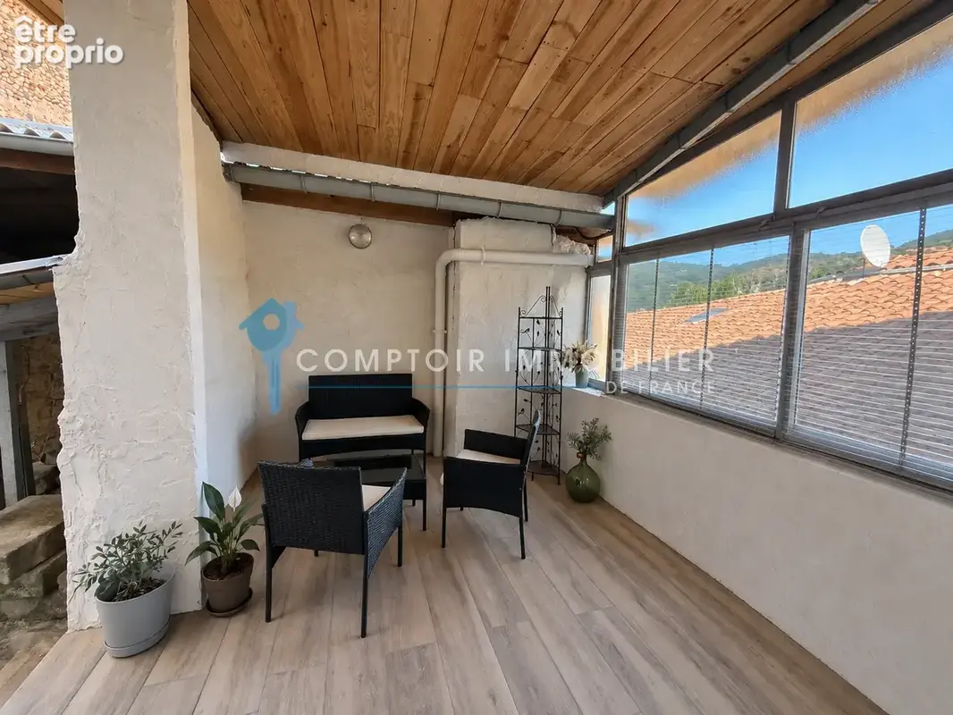 Maison de village en pierre rénovée avec cour, terrasse, jardin et fort potentiel   Vals-les-Bains - photo 14