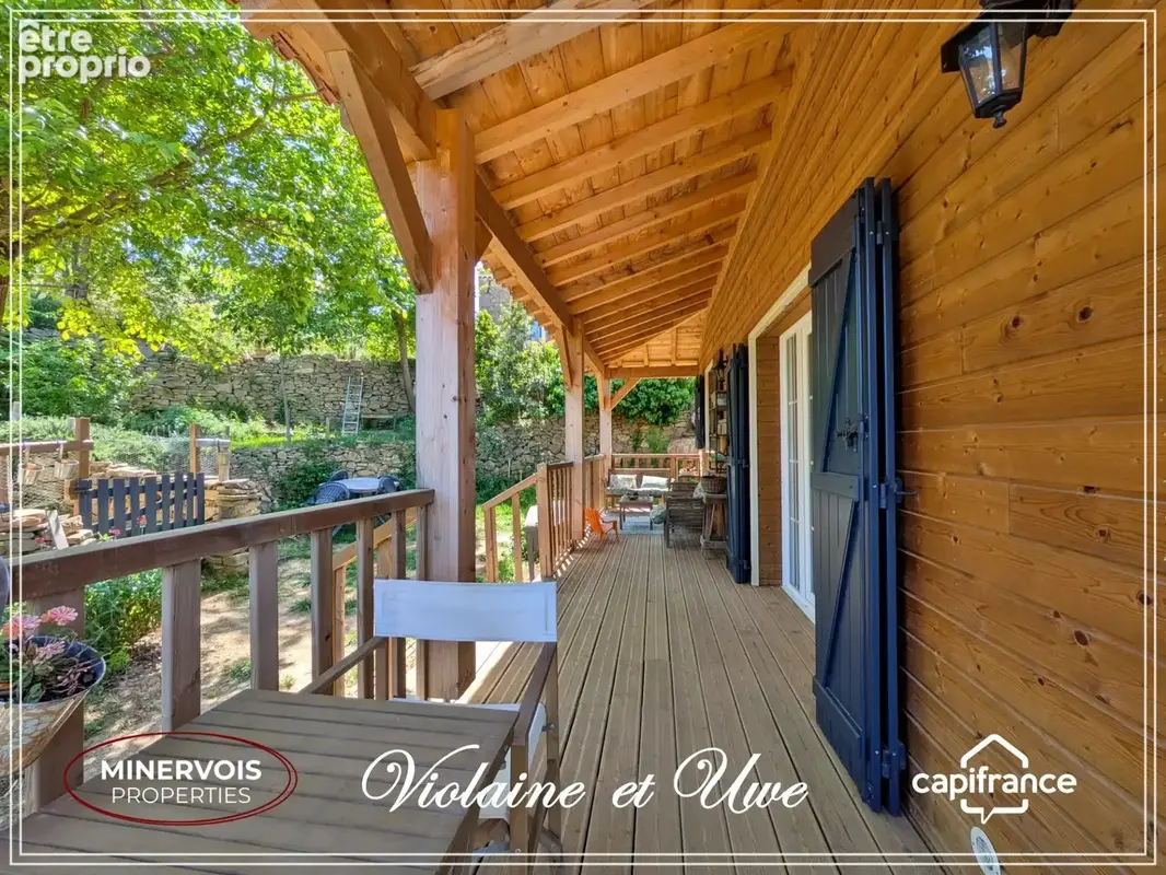 Maison contemporaine à ossature bois – dpe a – piscine au sel – la caunette - photo 13