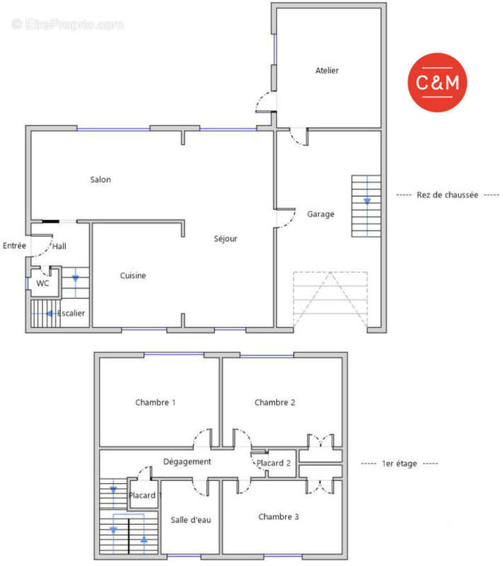 REZE CARTERONS - Maison 4 pièces 92 m² - photo 17