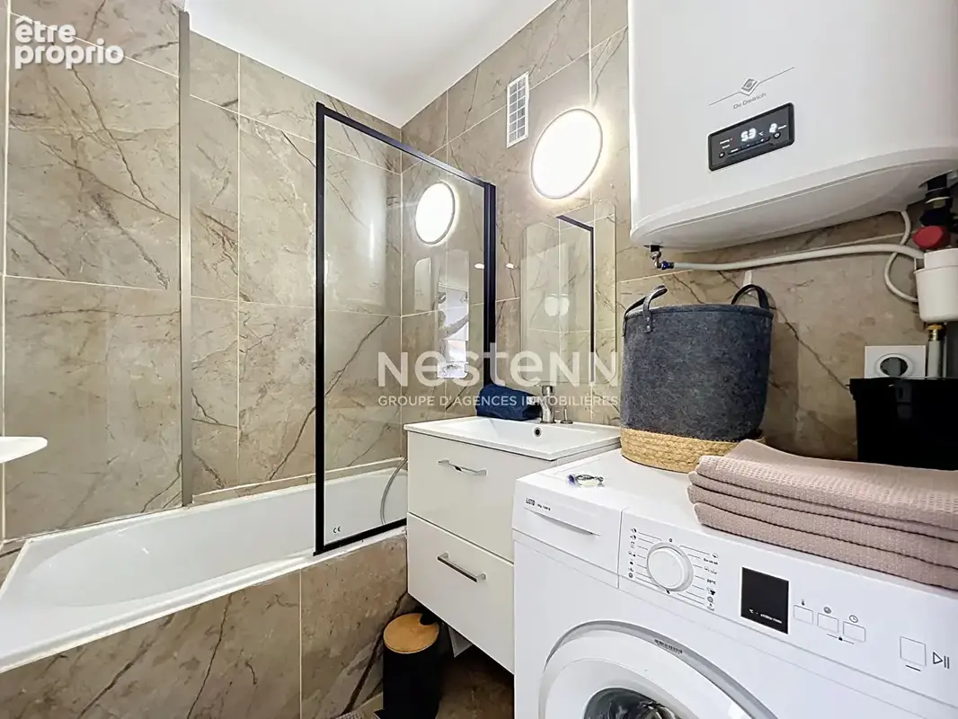 Vallauris - 3P - 55m² - Parking - Cave - Sud - Dernier étage - 2 balcons - photo 9