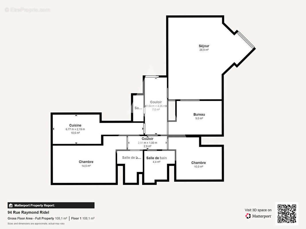 Appartement à LA GARENNE-COLOMBES