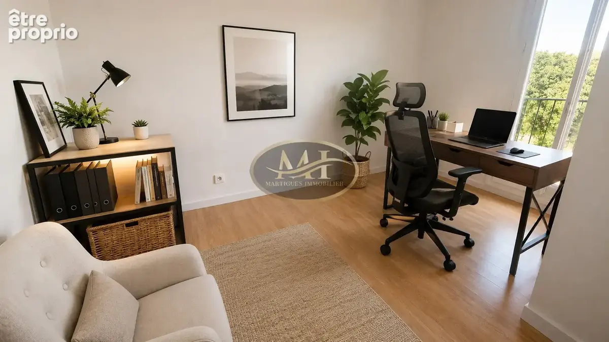 PORT-DE-BOUC   Appartement T3 de 66,55 m2 avec vue mer, résidence sécurisée, ascenseur et stationnement privé - photo 11