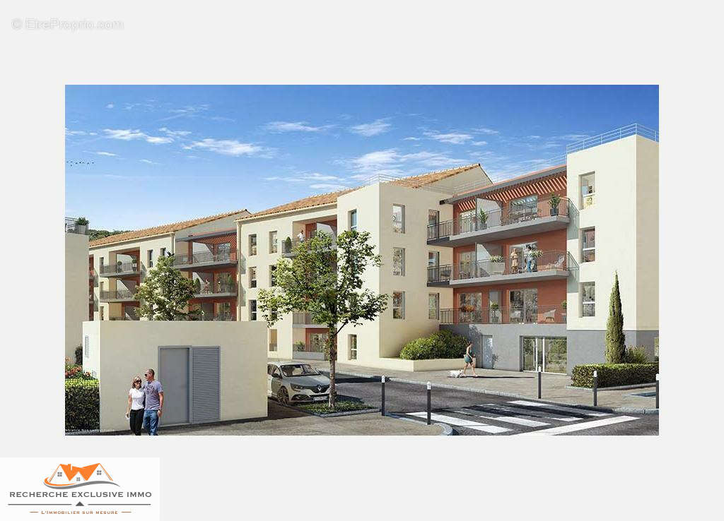 Aux portes de Nice : Appartement de 3 pièces, terrasses, 2 places de parking en sous-sol - photo 5