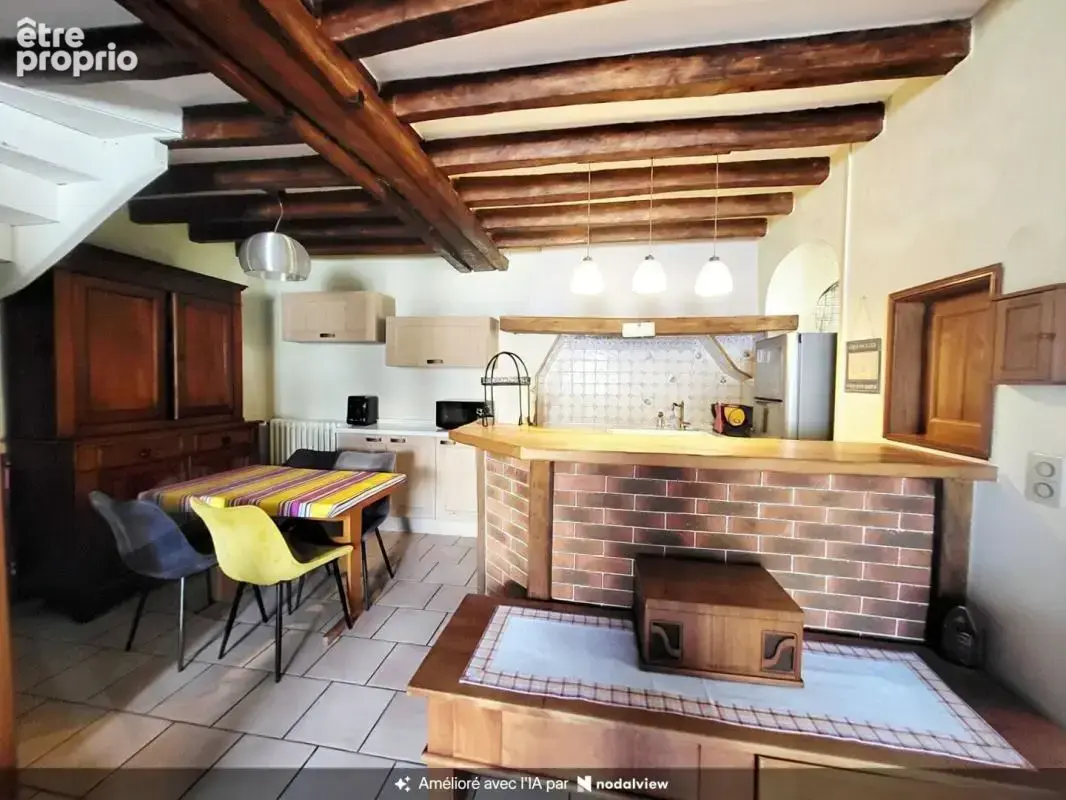 Maison en pierre 3 chambres, cour, garage - photo 5