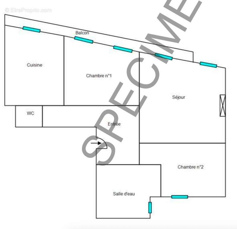Appartement à MARSEILLE-1E