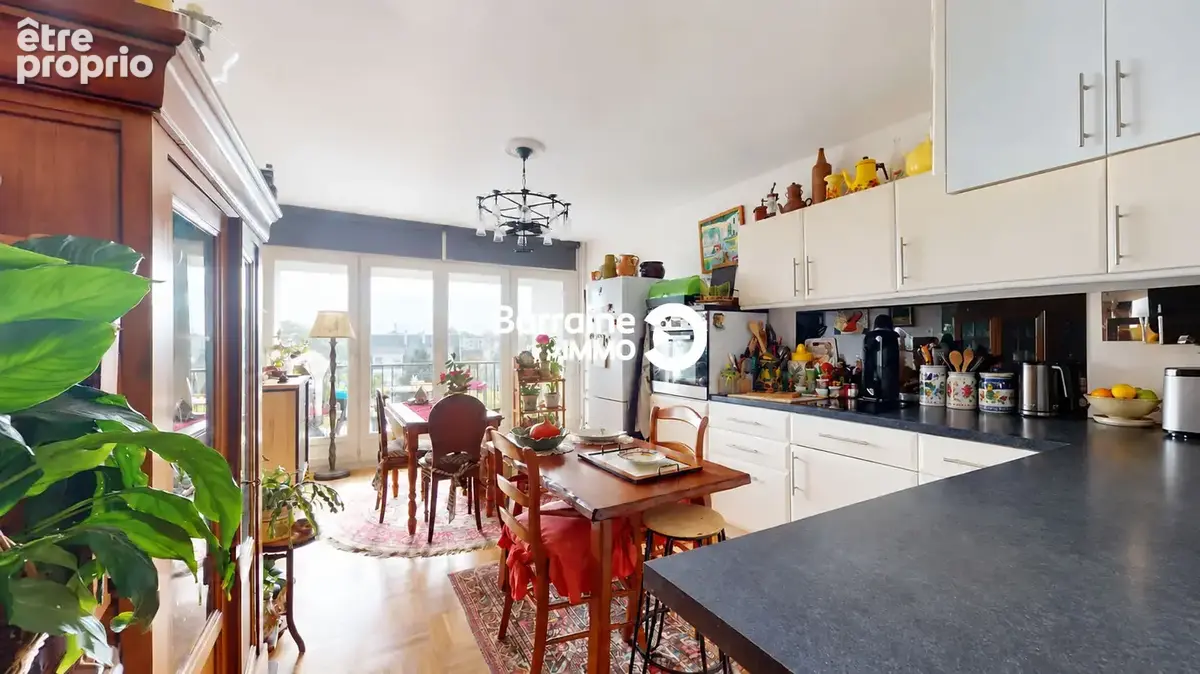 Exclusivité - lorient merville-appartement t3 avec ascenseur, balcon plein sud et vue dégagée - photo 2