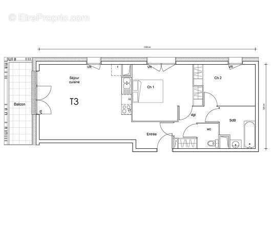 Photo 4 - Appartement à NANTES