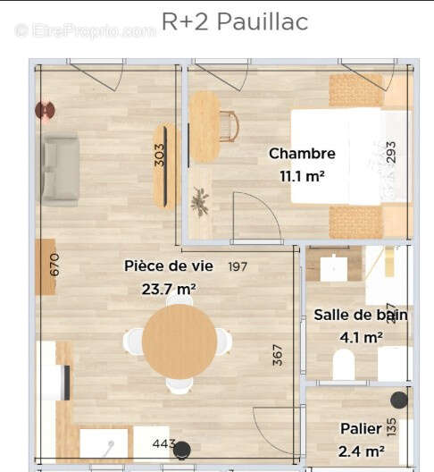 Appartement à PAUILLAC