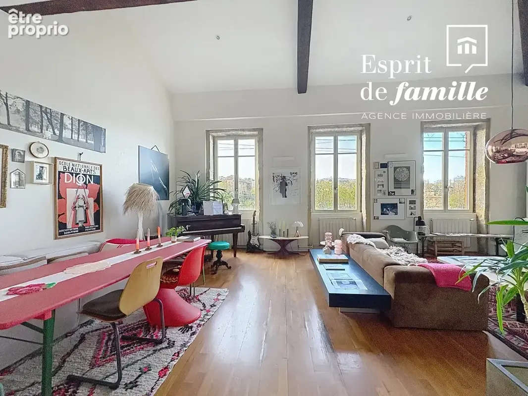 Caluire, bords de Saône,  Appartement 239m2 (187 carrez) perché sur le fleuve - photo 5