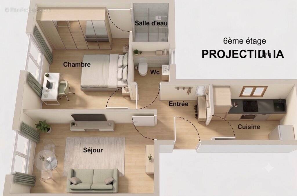Appartement à BOULOGNE-BILLANCOURT