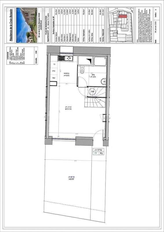 LOT A2 (1) - Maison à LEUDEVILLE